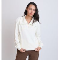 POLERON MUJER LETICIA CREMA