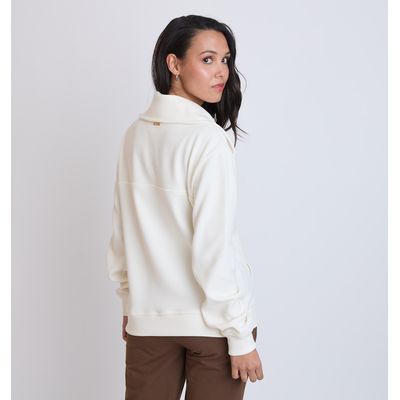 Imagen 2 del producto POLERON MUJER LETICIA CREMA