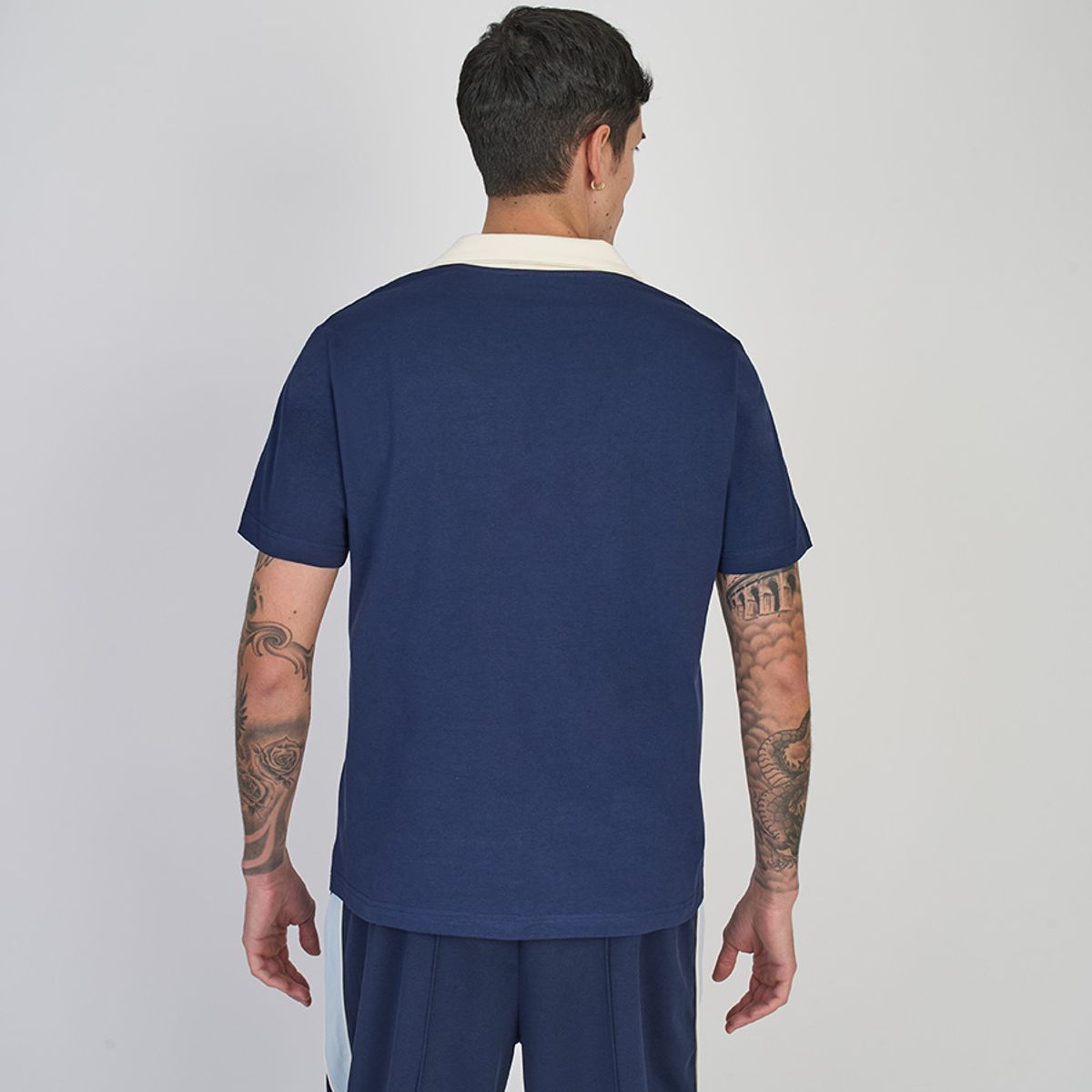 ELLESSE - POLERA HOMBRE ELLESSE BORIS AZUL MARINO