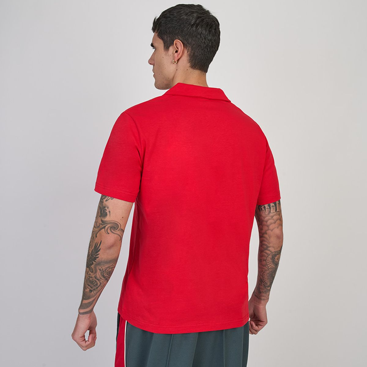 ELLESSE - POLERA HOMBRE ELLESSE BORIS ROJO