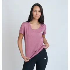 ELLESSE - POLERA MUJER ESTRELLA BURGANDY