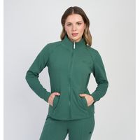 POLERON MUJER LISA VERDE