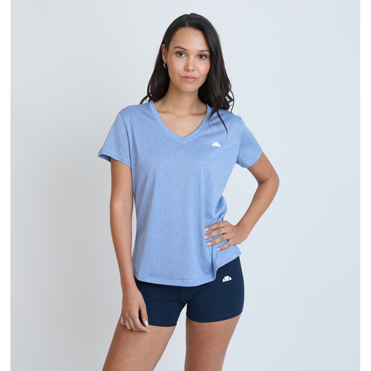 ELLESSE - POLERA MUJER ELLESSE AGATA AZUL PIEDRA