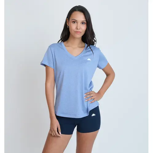 ELLESSE - POLERA MUJER AGATA AZUL PIEDRA