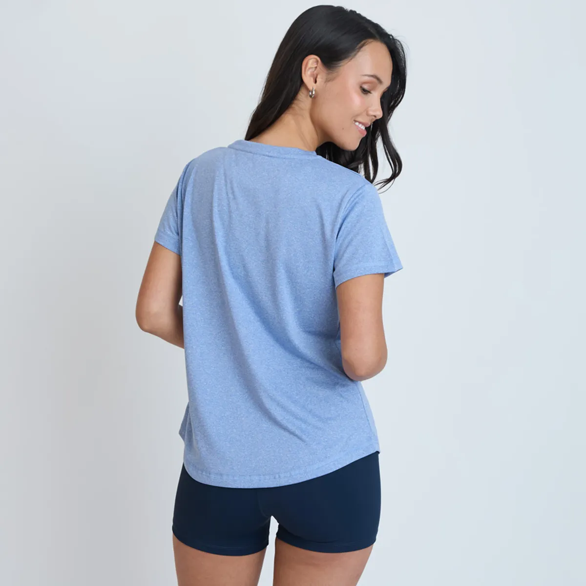ELLESSE - POLERA MUJER ELLESSE AGATA AZUL PIEDRA