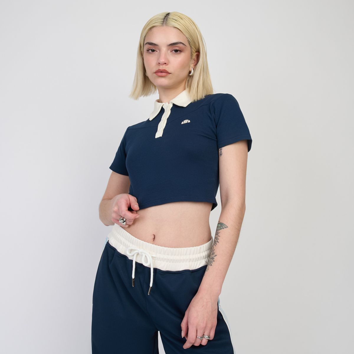 ELLESSE - POLERA MUJER ELLESSE GINEBRA AZUL MARINO