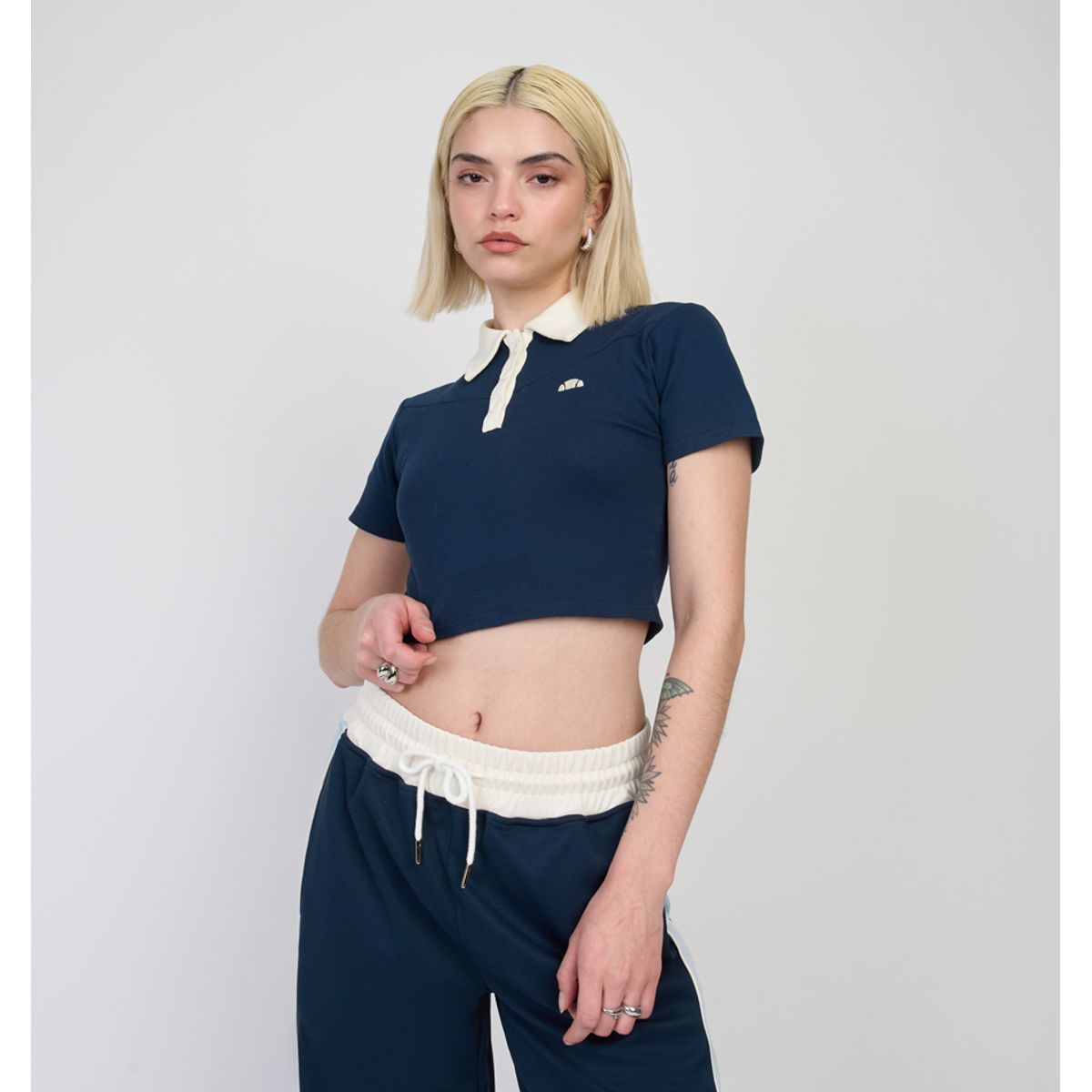 ELLESSE - POLERA MUJER ELLESSE GINEBRA AZUL MARINO