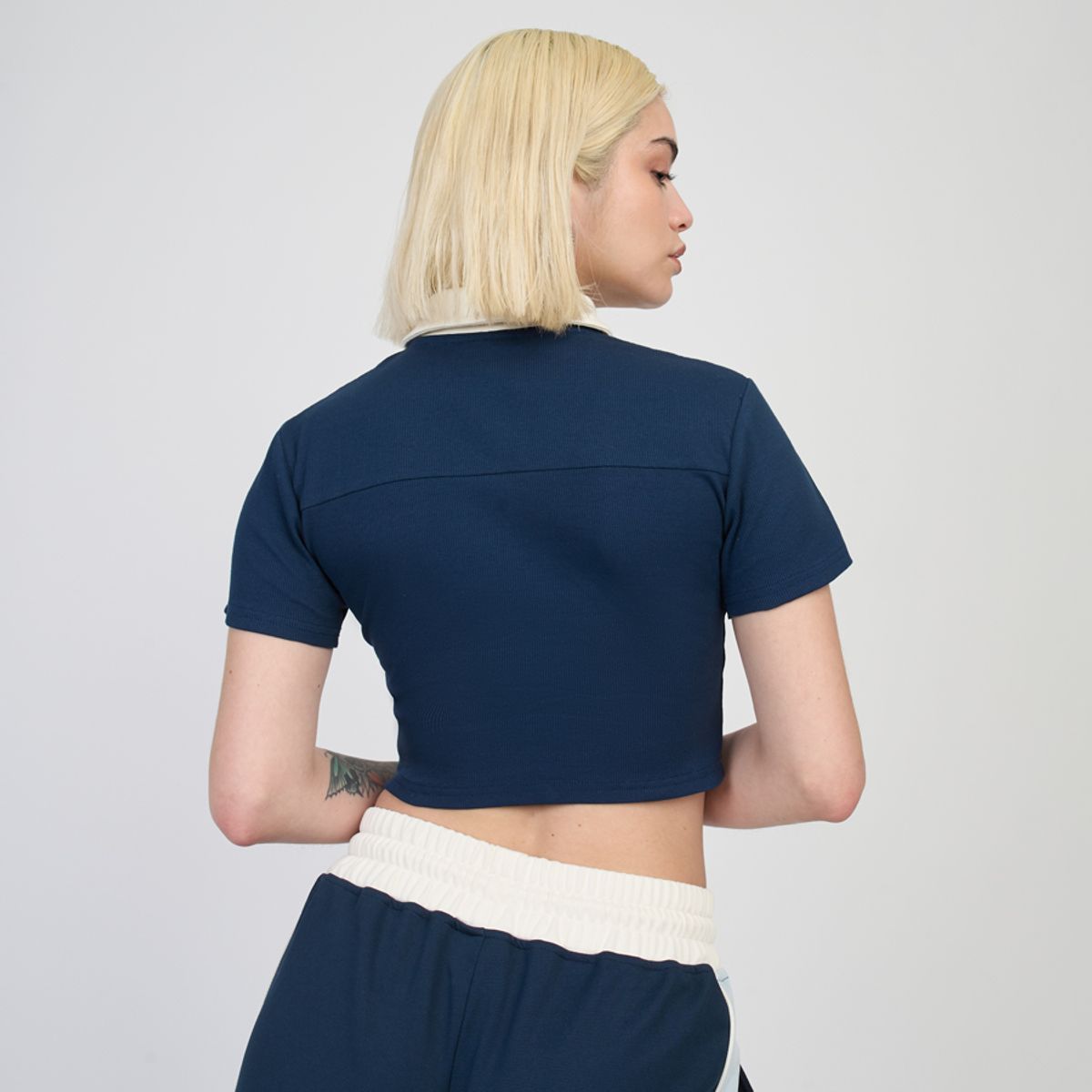 ELLESSE - POLERA MUJER ELLESSE GINEBRA AZUL MARINO