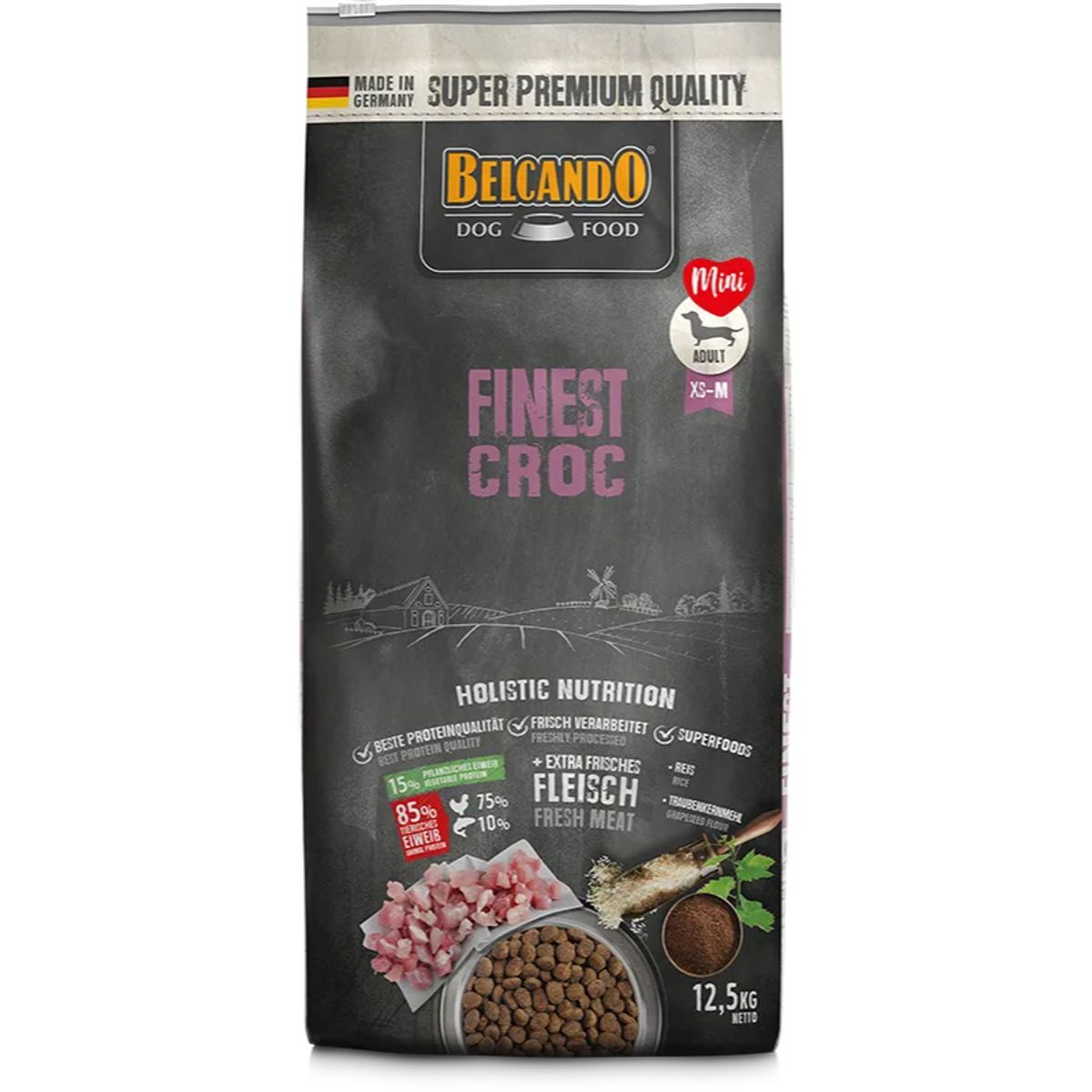 BELCANDO - Alimento Belcando Finest Croc Perro 12.5Kg