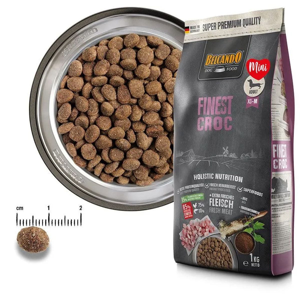 BELCANDO - Alimento Belcando Finest Croc Perro 12.5Kg