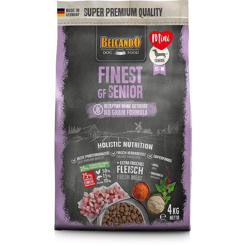 BELCANDO - Belcando Alimento Finest Grain Free Senior Perro 4Kg