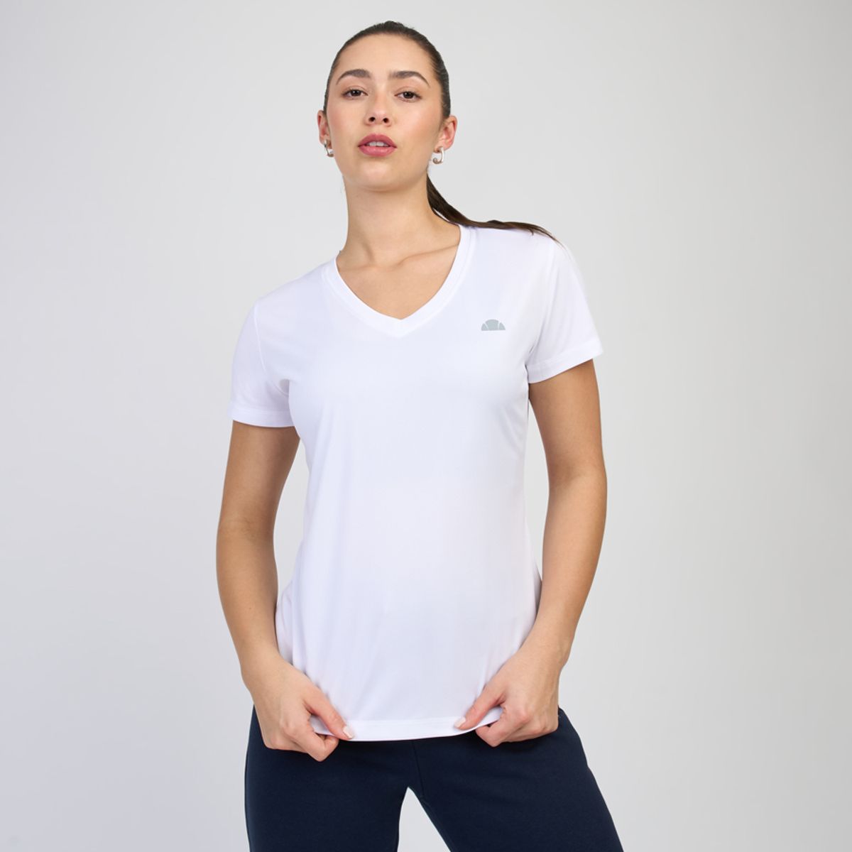 ELLESSE - POLERA MUJER ELLESSE AGATA OFF WHITE