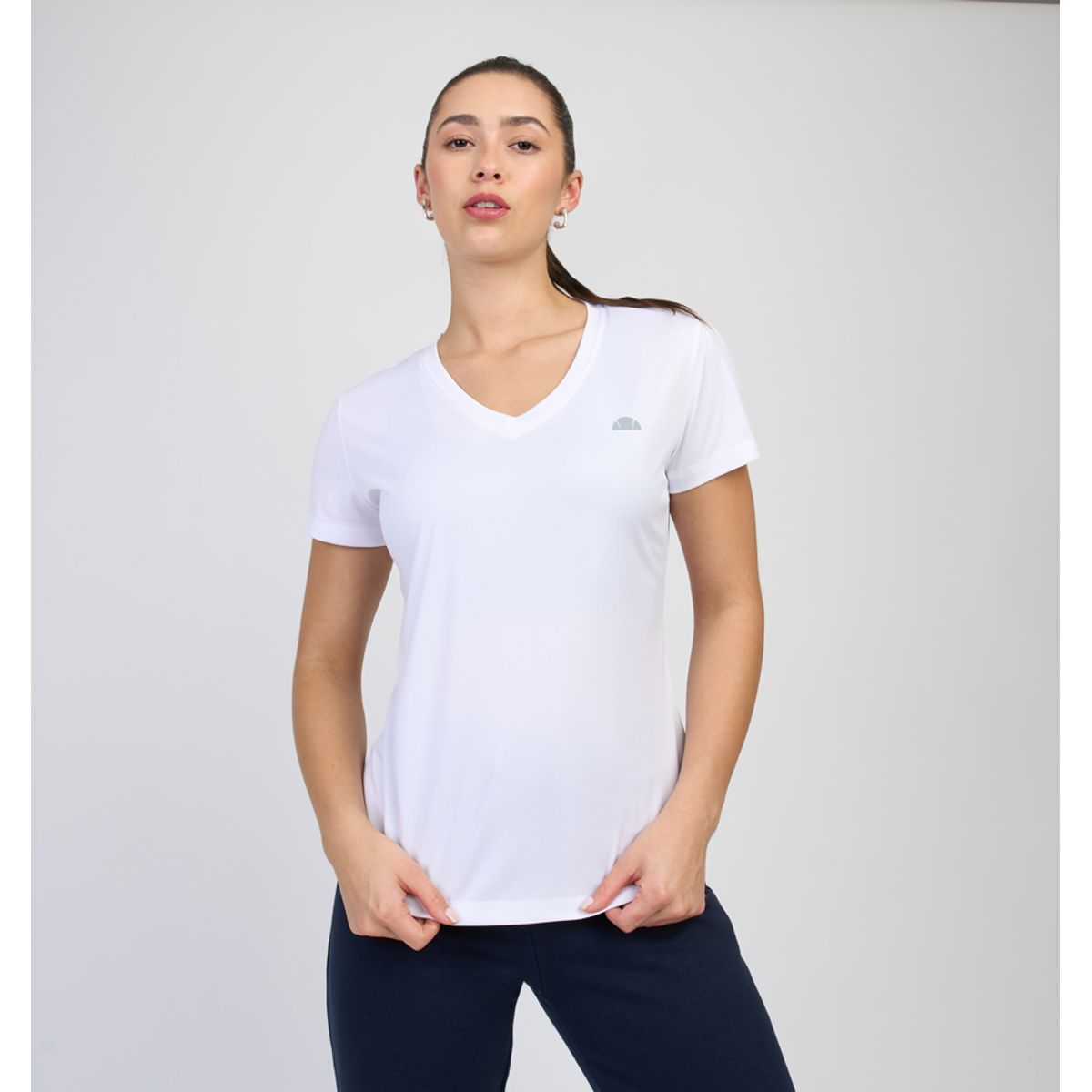 ELLESSE - POLERA MUJER ELLESSE AGATA OFF WHITE