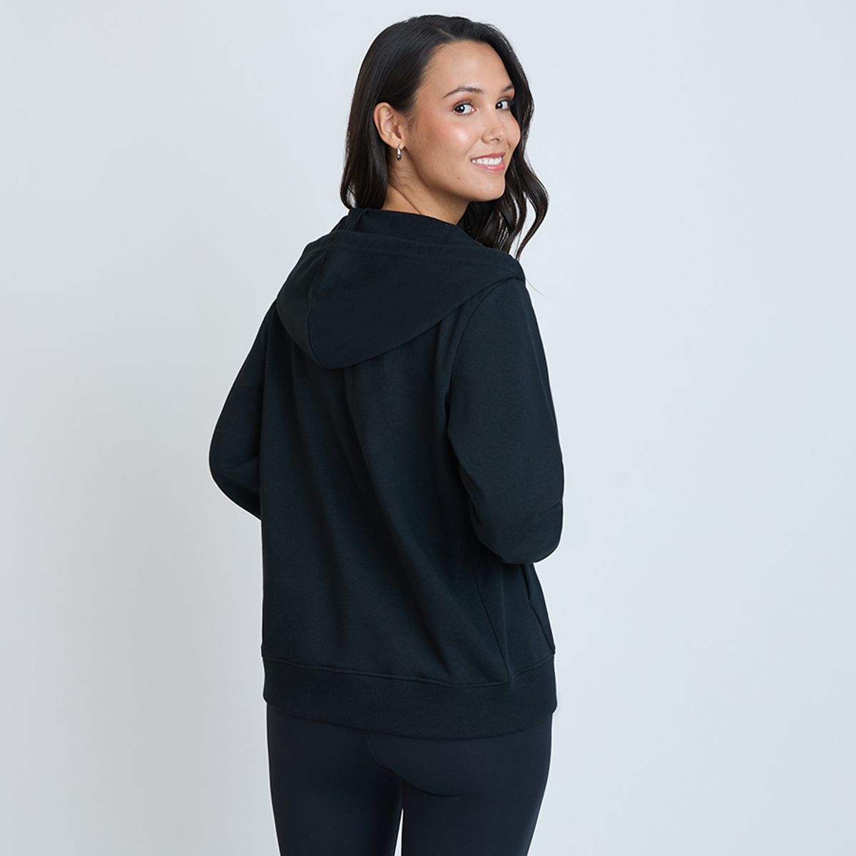 ELLESSE - POLERON MUJER ELLESSE CELESTE NEGRO