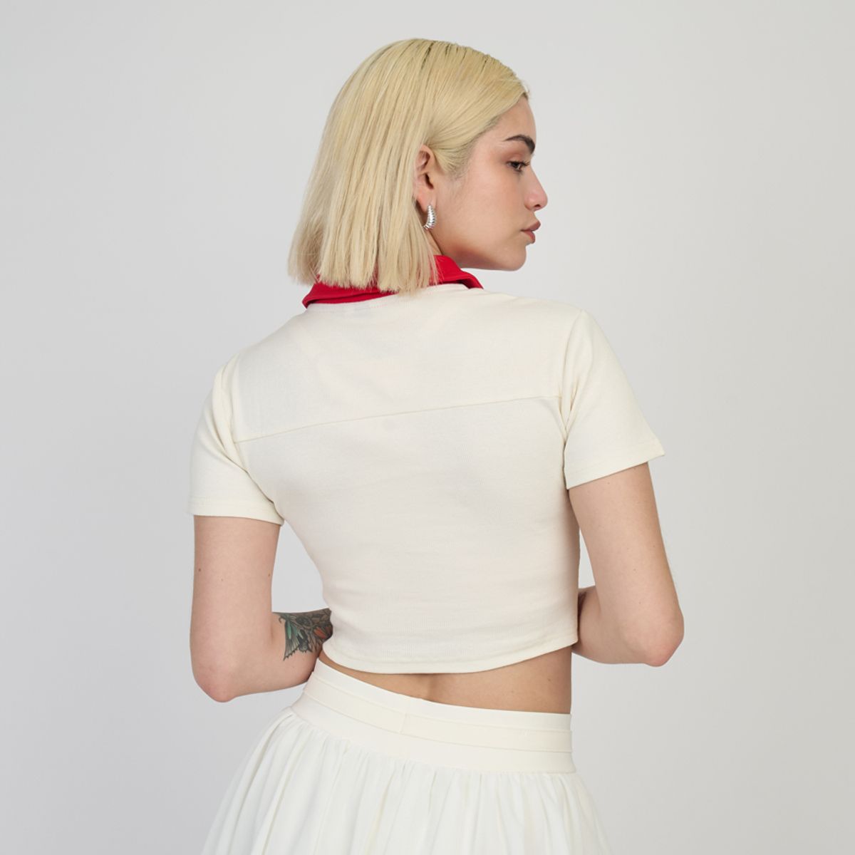 ELLESSE - POLERA MUJER ELLESSE GINEBRA BLANCO