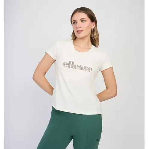 ELLESSE - POLERA MUJER LINDA CREMA