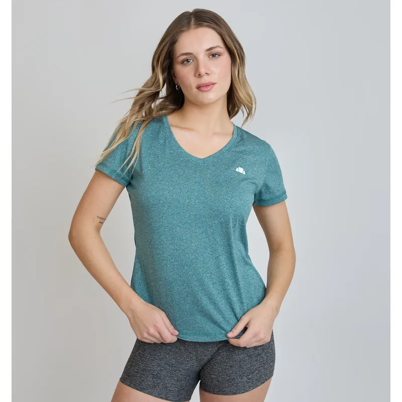 ELLESSE - POLERA MUJER ELLESSE AGATA VERDE OSCURO