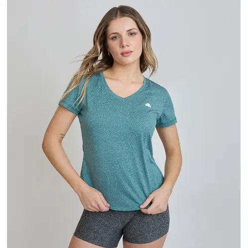 ELLESSE - POLERA MUJER AGATA VERDE OSCURO