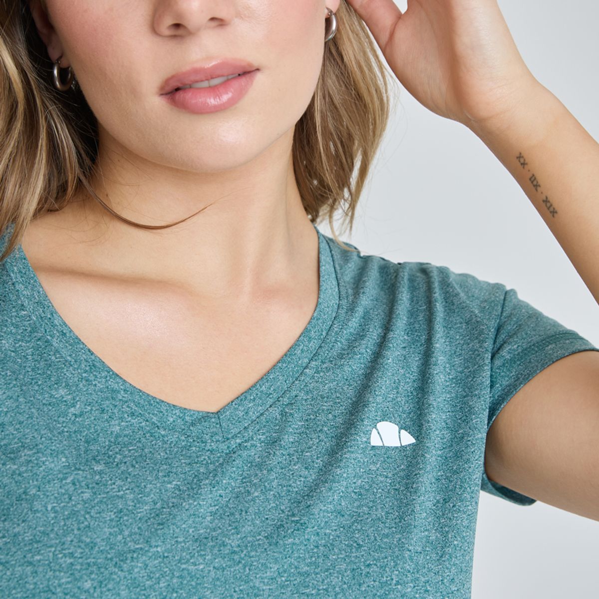 ELLESSE - POLERA MUJER ELLESSE AGATA VERDE OSCURO
