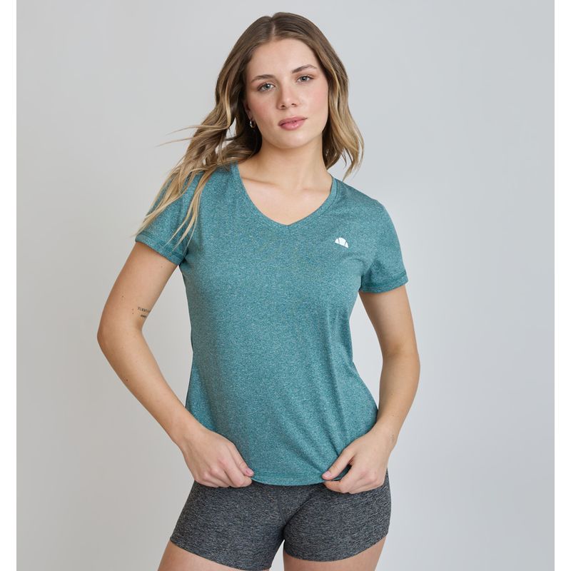 ELLESSE - POLERA MUJER ELLESSE AGATA VERDE OSCURO