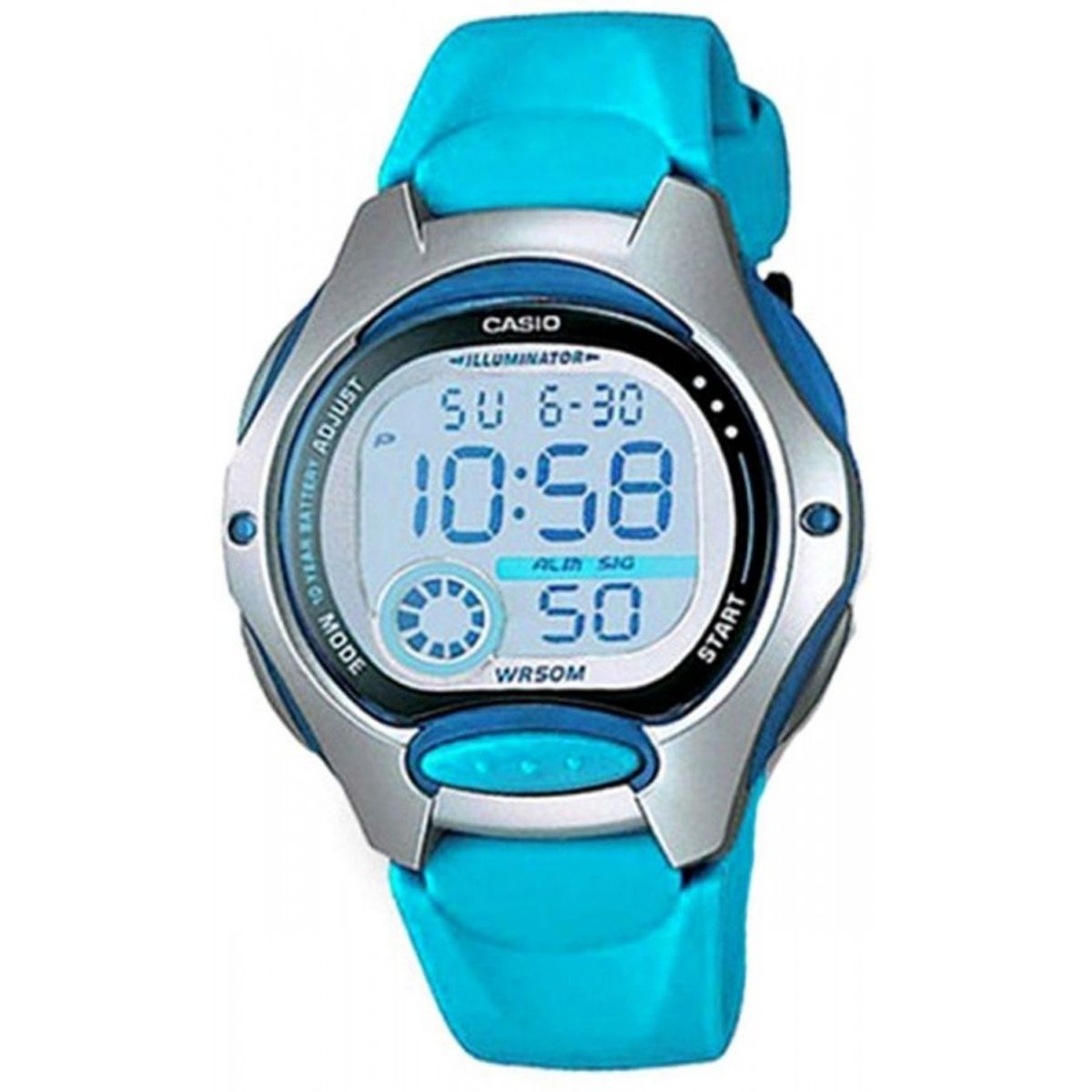 CASIO - RELOJ CASIO LW200-2B PARA NIÑA DIGITAL DEPORTIVO