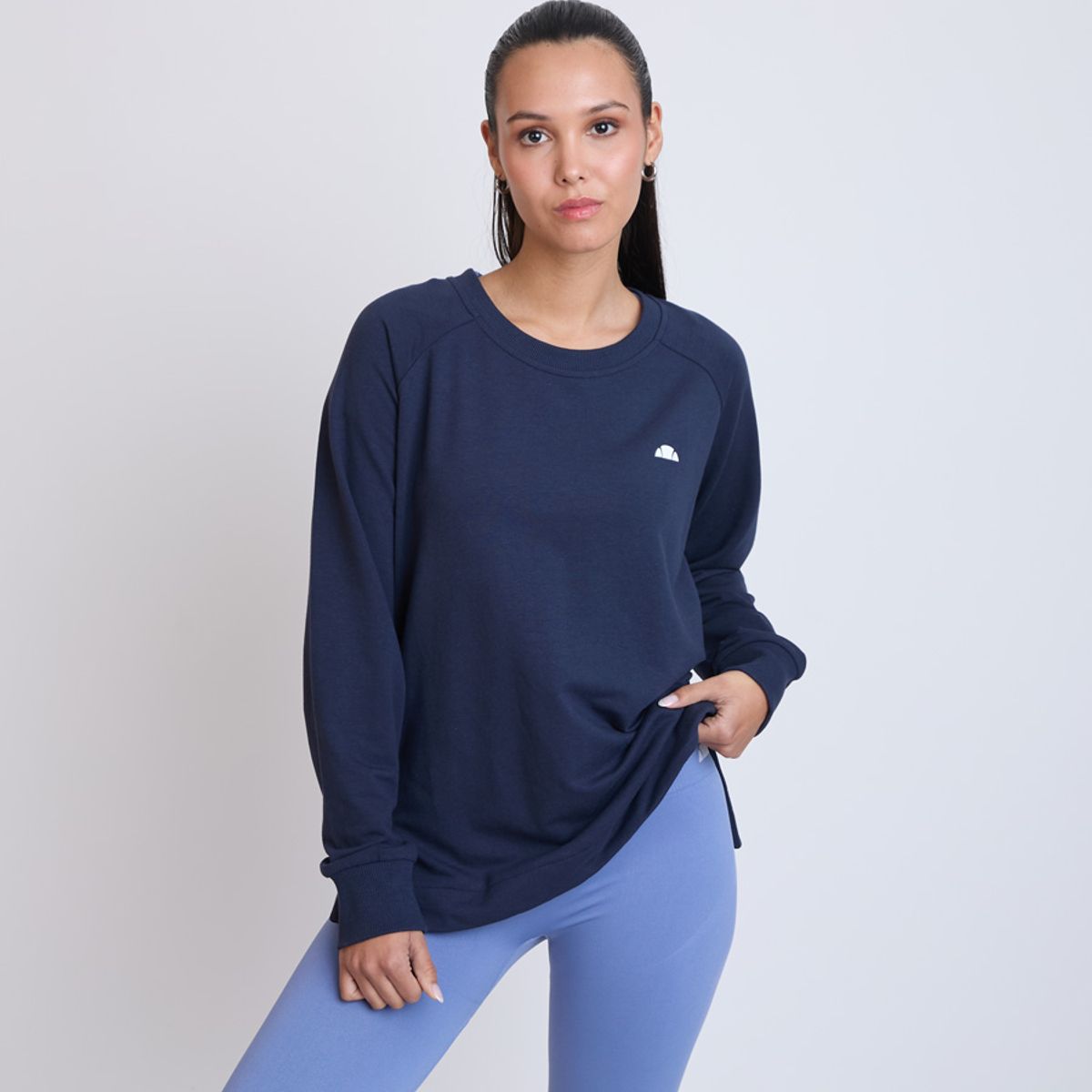 ELLESSE - POLERON MUJER ELLESSE SUIZA AZUL MARINO