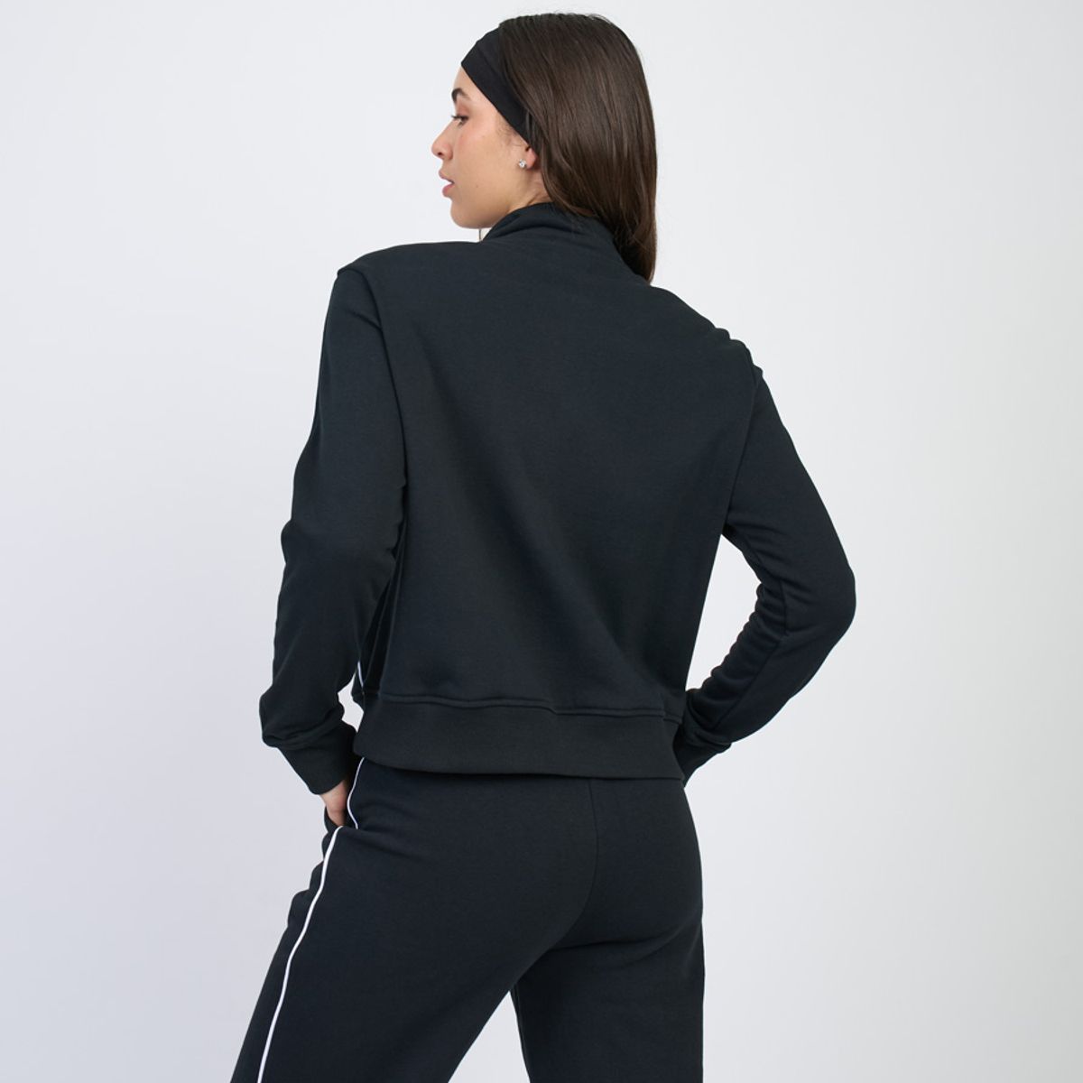 ELLESSE - POLERON MUJER ELLESSE SUECIA NEGRO
