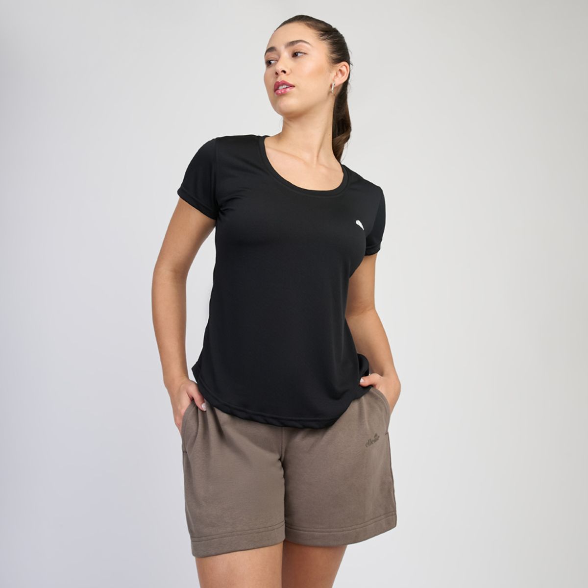 ELLESSE - POLERA MUJER ELLESSE ESTRELLA NEGRO