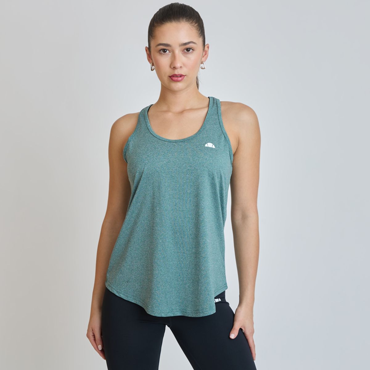 ELLESSE - POLERA MUJER ELLESSE ELISA VERDE OSCURO