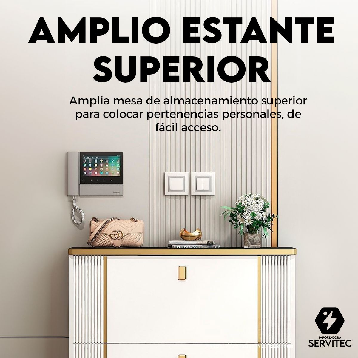 GENERICO - Zapatero Organizador de Zapatos Moderno 17 Cm Con Repisa