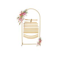 Base Estructura Arco De Globos Decoraciones Aro Metal