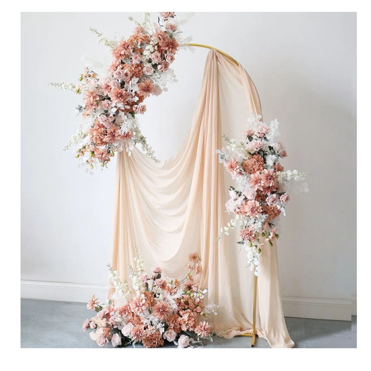 GENERICO - Base Estructura Arco De Globos Decoraciones Aro Metal