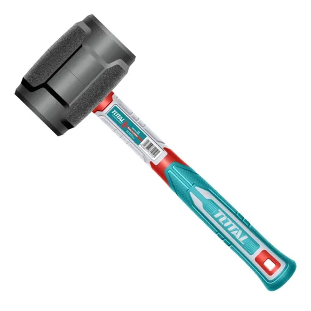 TOTAL TOOLS - Combo Martillo Mazo De Goma 16oz Total Thruh6816
