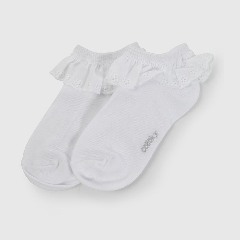 COLLOKY - Calcetin Niña Blanco 57114 Colloky