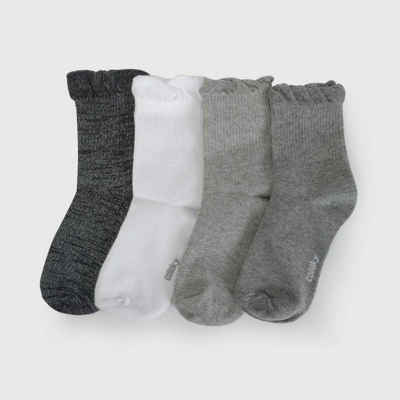 COLLOKY - Calcetin Niña Gris 57116 Colloky