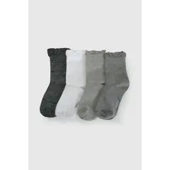 COLLOKY - Calcetin Niña Gris 57116