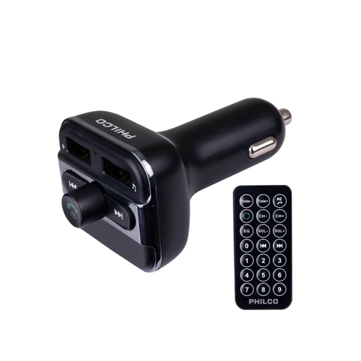 PHILCO - Transmisor Bluetooth Fm Sd USB Manos Libres Philco