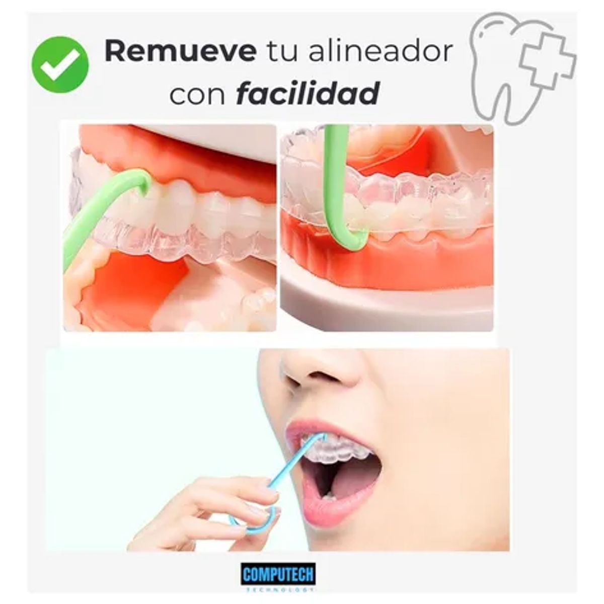 COMPUTECH - X2 Extractor Alineadores Invisible Removedor Para Invisaling