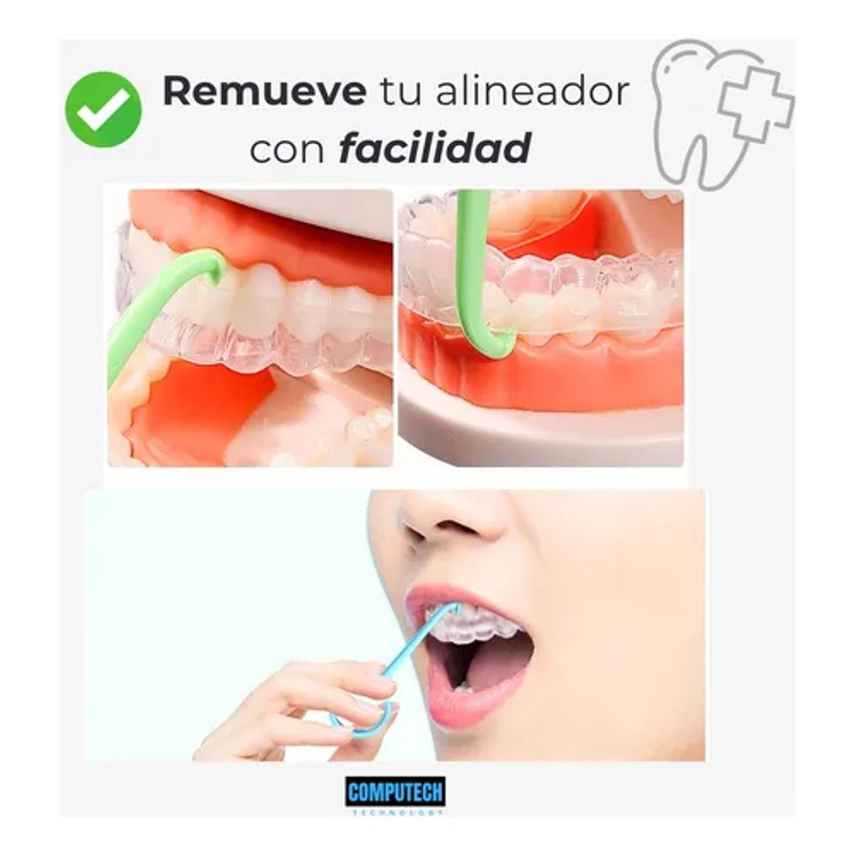 COMPUTECH - X2 Extractor Alineadores Invisible Removedor Para Invisaling