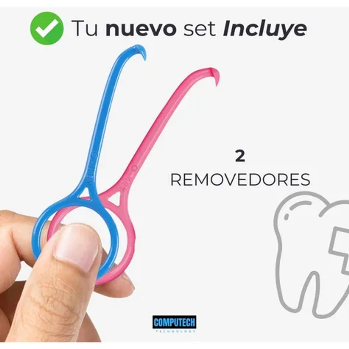 COMPUTECH - X2 Extractor Alineadores Invisible Removedor Para Invisaling