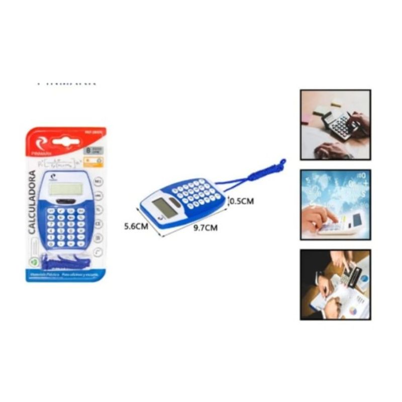 GENERICO - Calculadora De Plastico Escolar