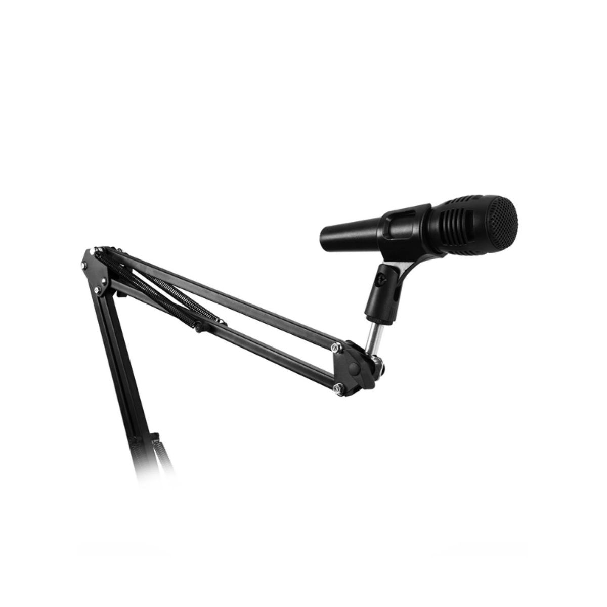 PHILCO - Stand Atril Metalicoc Flexible Para Microfonos Negro Philco