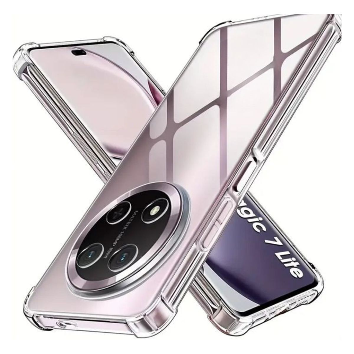 GENERICO - Carcasa Transparente Reforzado Para Honor Magic 7 lite