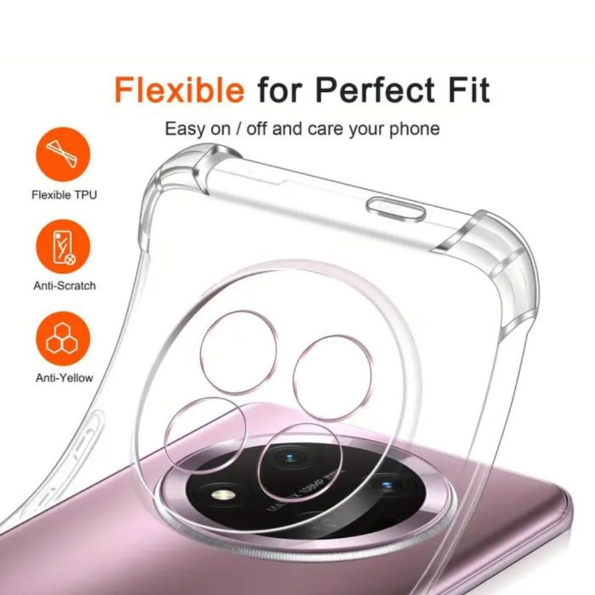 GENERICO - Carcasa Transparente Reforzado Para Honor Magic 7 lite