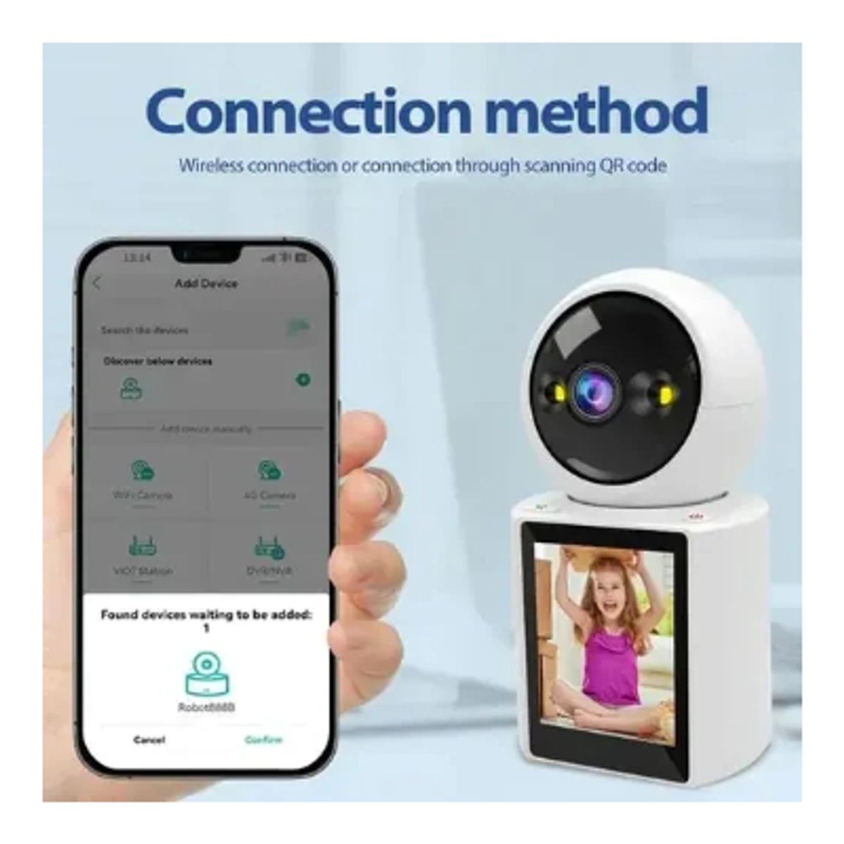 GENERICO - Cámaras De Seguridad Wifi Videollamada Bidireccional 1080p