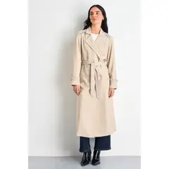 IO - Trench Mujer Beige