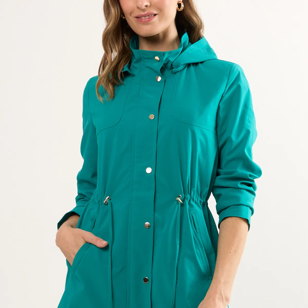 MA GRIFFE - Trench Mujer Verde Magriffe