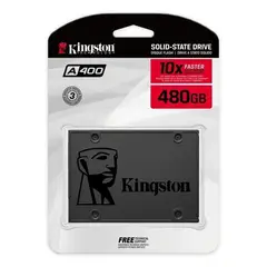 KINGSTON - Unidad Ssd A400 480gb, Sata3 2.5 Velocidad 500mb/s