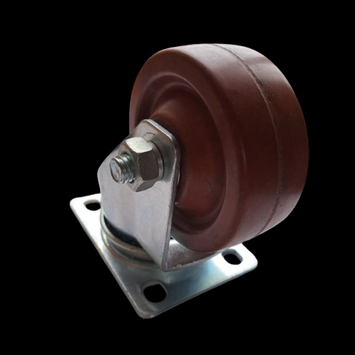 SANPLAST - Pack 4 Rueda Alta Temperatura 75mm giratoria