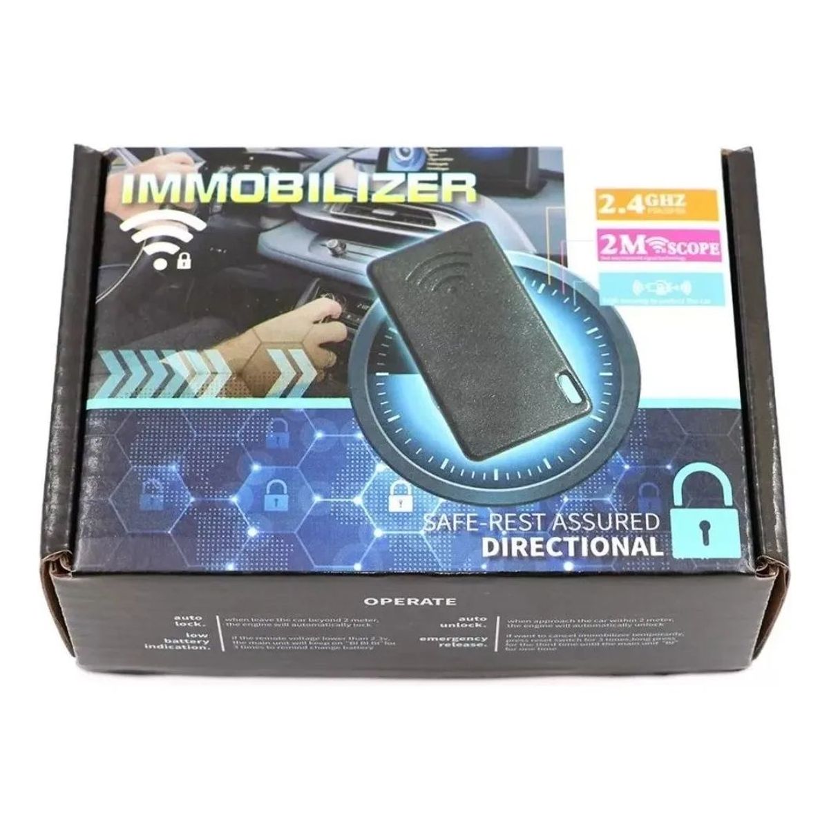 SHOP EHOME BAG - Inmovilizador Corta Corriente Para Auto Moto Antirrobo